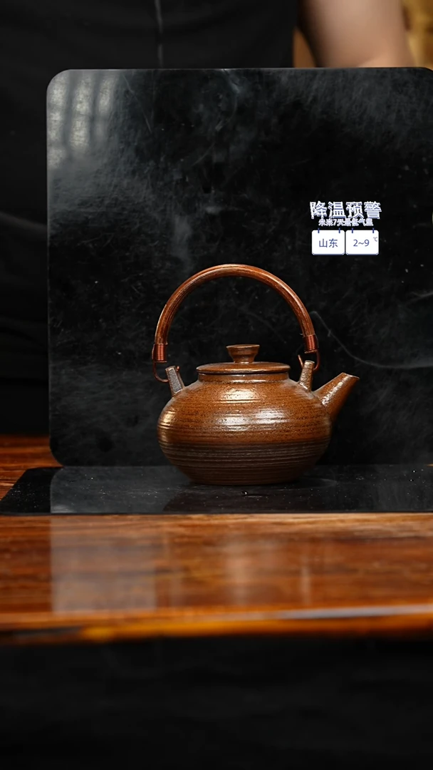 【闪购商品】紫砂茶壶八戒茶器-古法柴烧