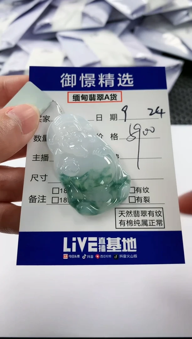 【闪购商品】翡翠颈饰未镶嵌28