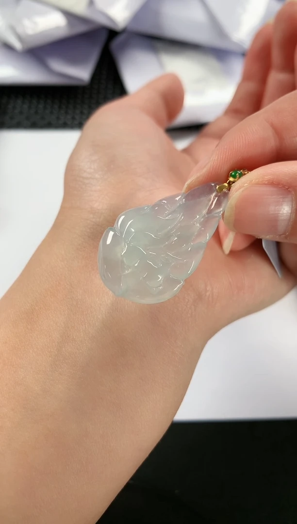 【闪购商品】翡翠颈饰18K金镶嵌123