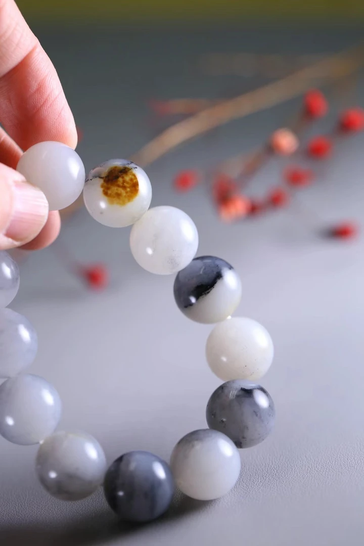 和田玉青花手链手串