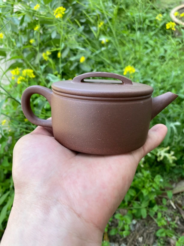 剑流嘴汉瓦大口实用汉瓦壶180CC