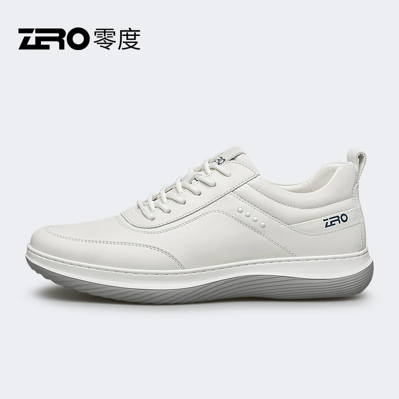 ZRO零度【悦行轻盈新履】男士时尚休闲百搭真皮低帮商务休闲鞋1832
