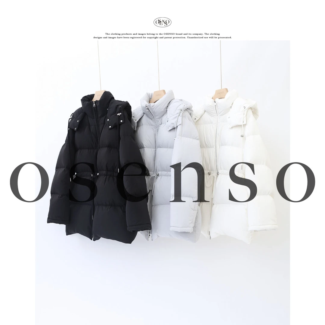 OSENSO"暖冬"冬季保暖时尚宽松百搭羽绒服YY240808