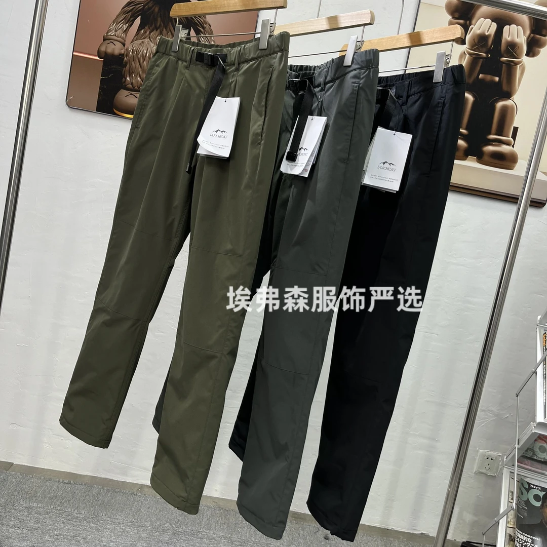 抗寒零下5渡！加厚不臃肿！户外机能防风防泼水立裁男女运动休闲裤