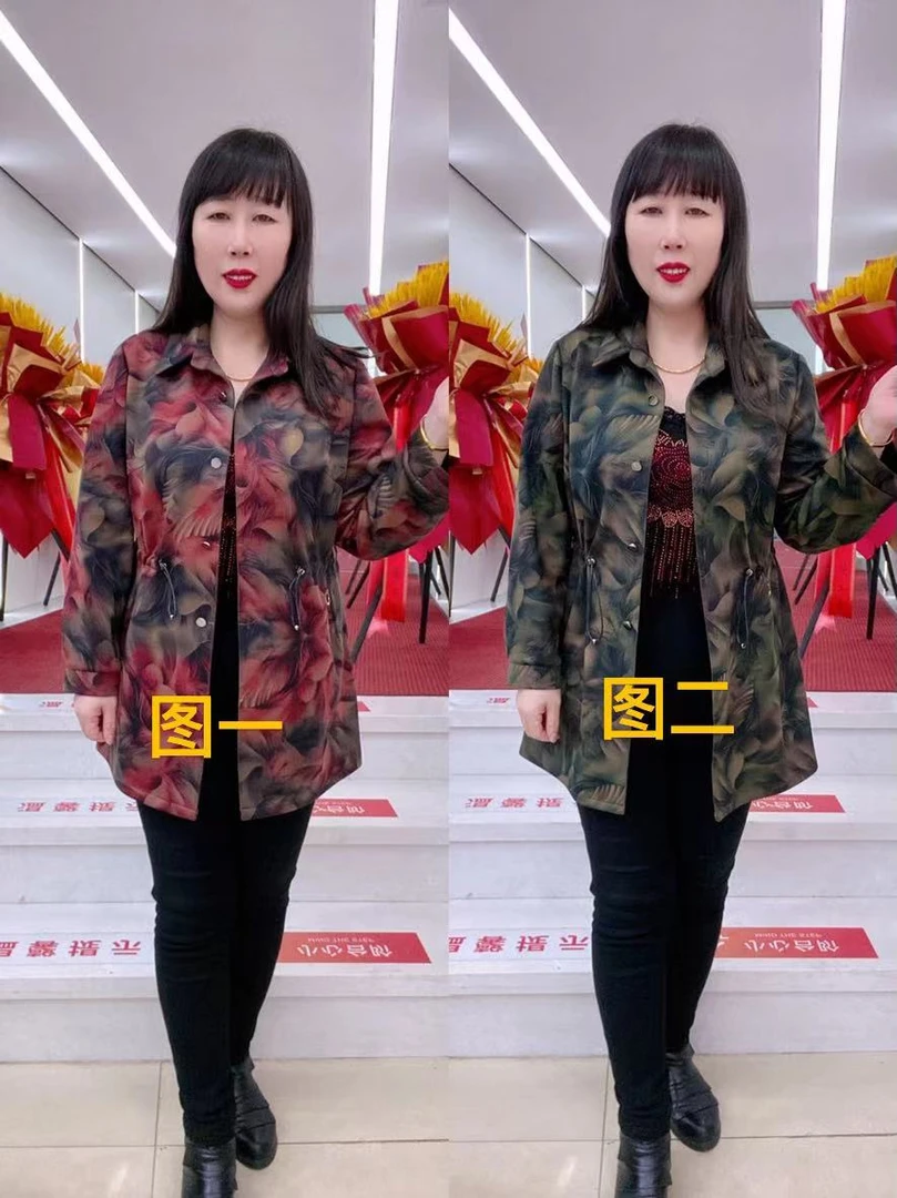 玲19款抽腰绳风衣外套