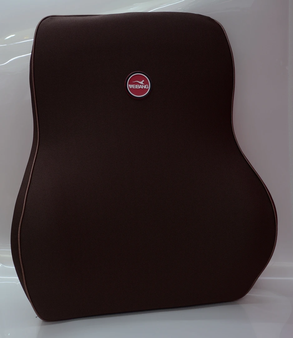 利特尔汽车靠背腰垫腰枕座椅靠垫办公室记忆棉腰靠椅子护大腰靠咖