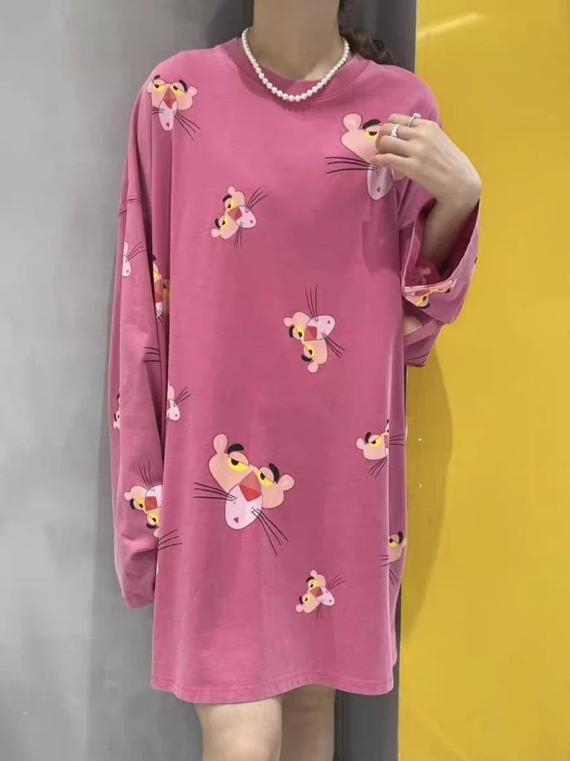 317小猫纸袋A0128粉色时尚休闲百搭女士