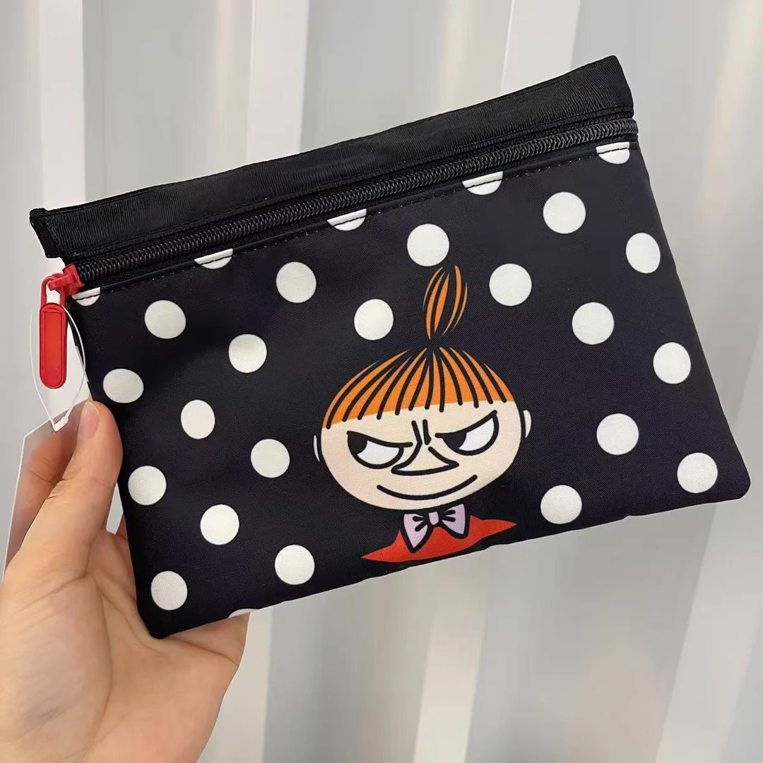 k1202可爱卡通印花女包联名圆点收纳袋