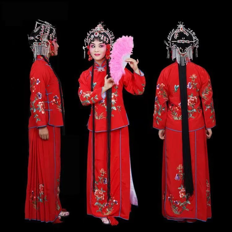 戏曲服装花旦戏装丫鬟小旦衣小衣包戏服袄裙裤唱戏衣服戏剧演出服