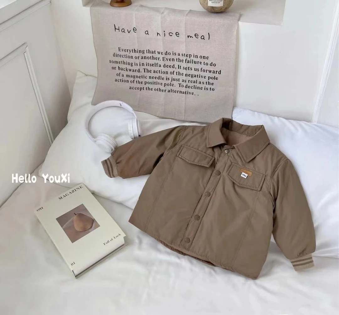 【备注编号拍】加厚棉服夹棉外套秋冬新款冬装潮流童装