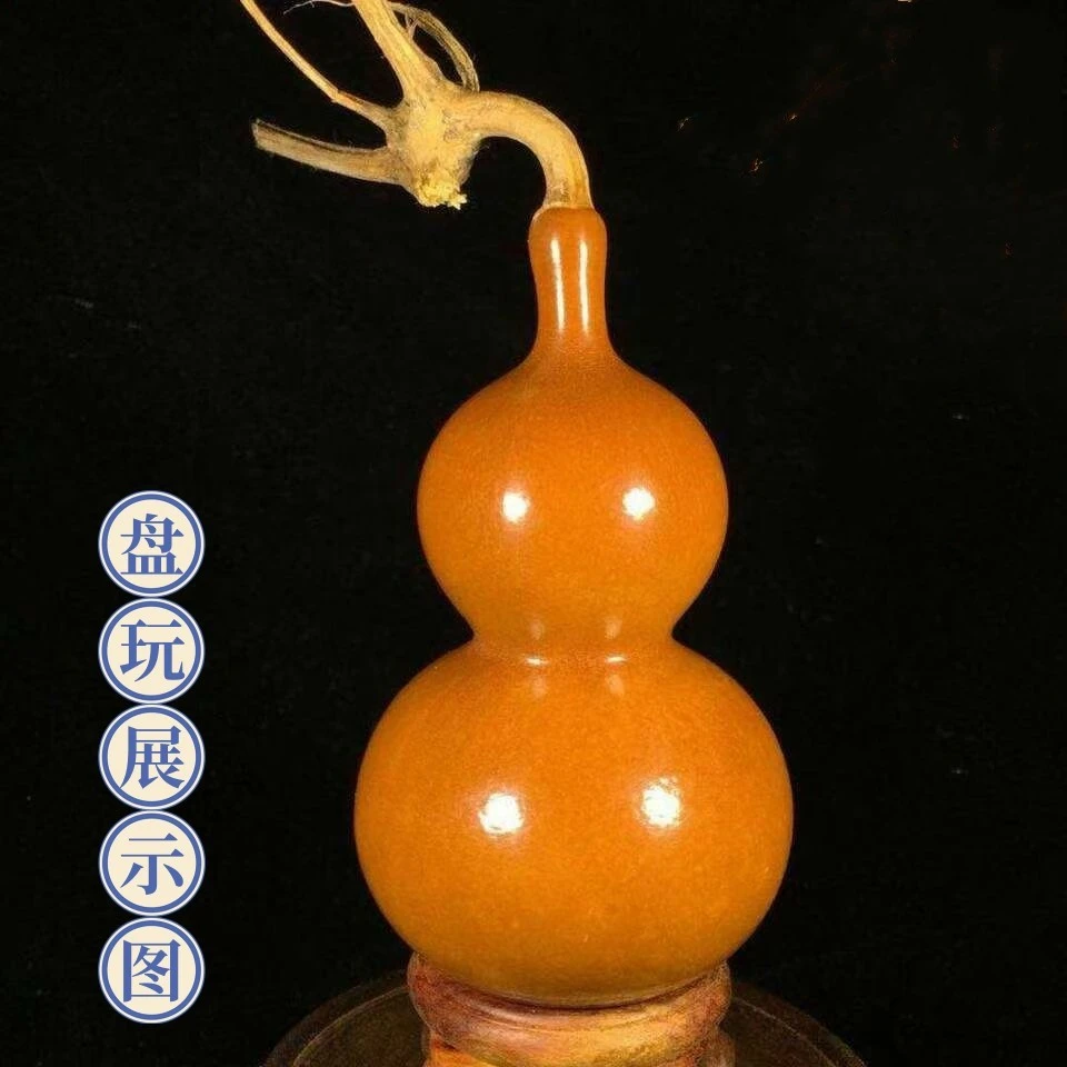 元旦节日礼品老红皮新八宝蚂蚁钱袋商场葫芦手捻把玩天然葫芦朋友