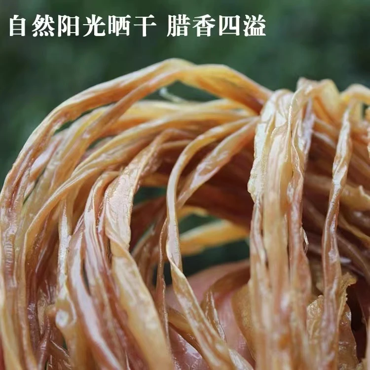 天景湖江西特产风干鸭肠500g下酒神菜