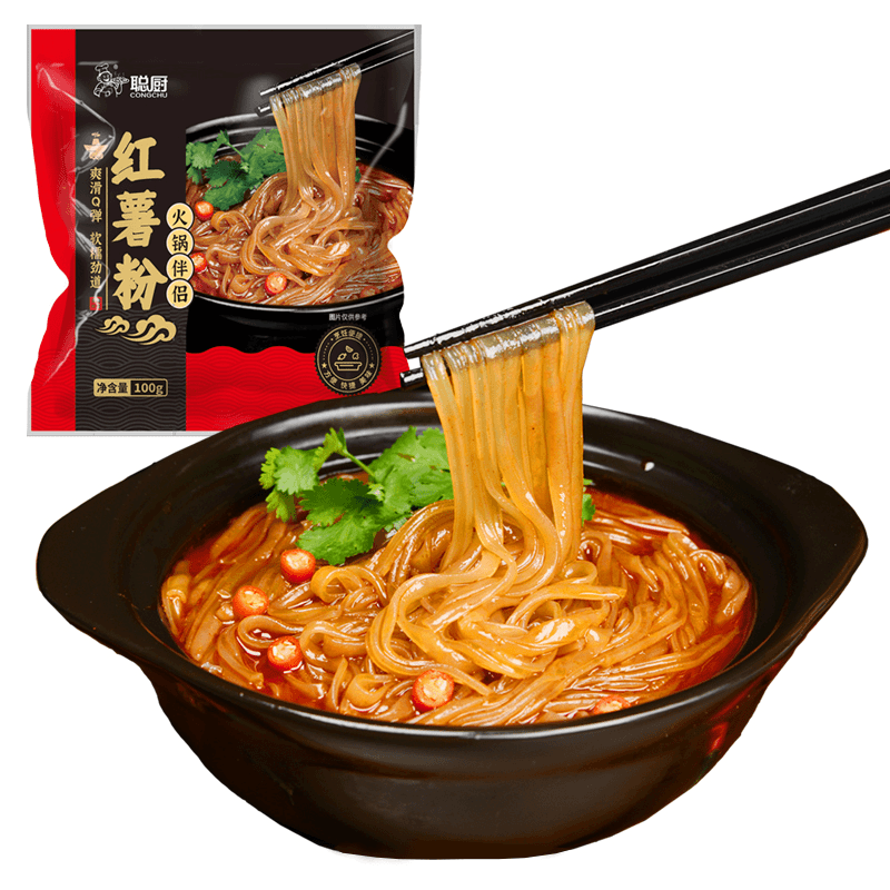 两包100g红薯粉