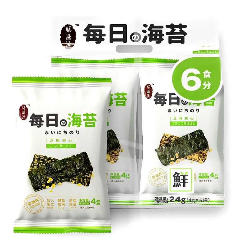 膳源泽每日海苔芝麻夹心【24g】