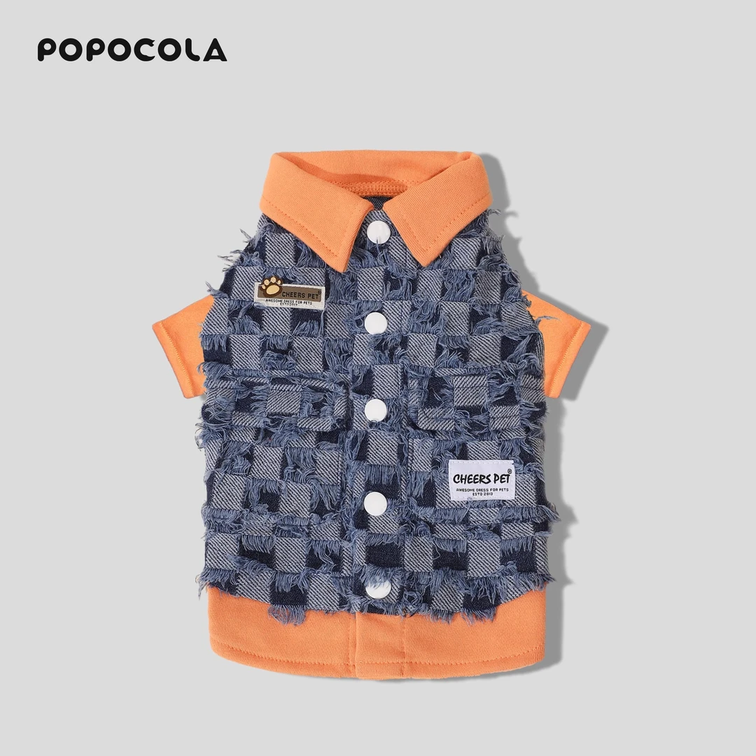 小狗狗衣服秋冬外套大型犬金毛牛仔宠物小型犬泰迪比熊雪纳瑞冬装