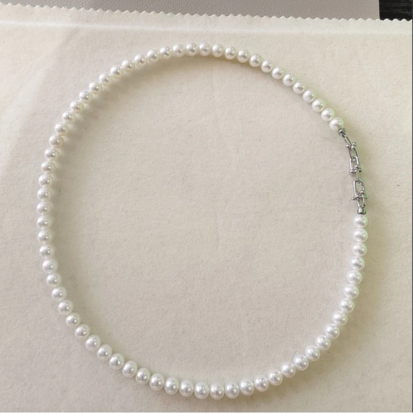 【王公子】淡水珍珠/“小熊猫”仙女链5-6mm/S925银