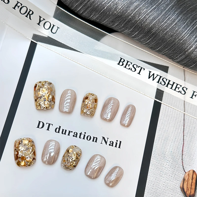 【秋日恋曲】DT原创设计师纯手工穿戴甲美甲