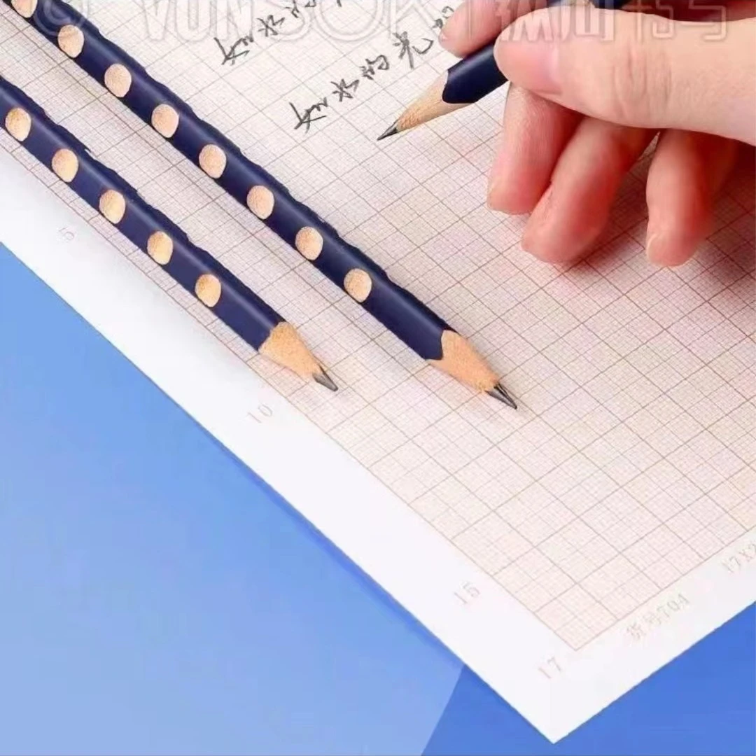 矫姿洞洞笔矫正握姿铅笔儿童HB小学生文具用品三角杆孩子写字