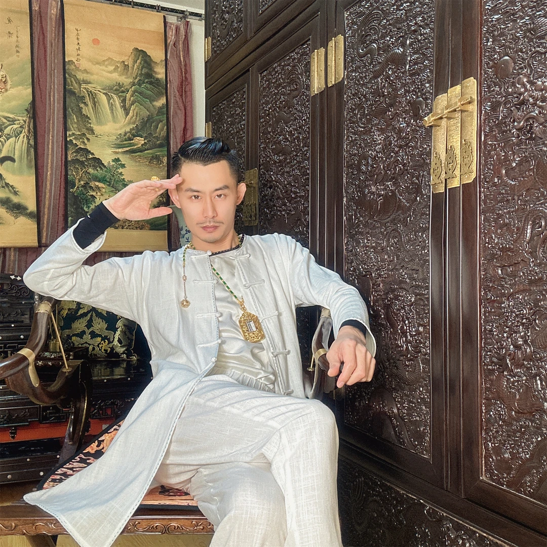 《深夜裁缝店》荣誉出品 中国风 参禅亚麻套装