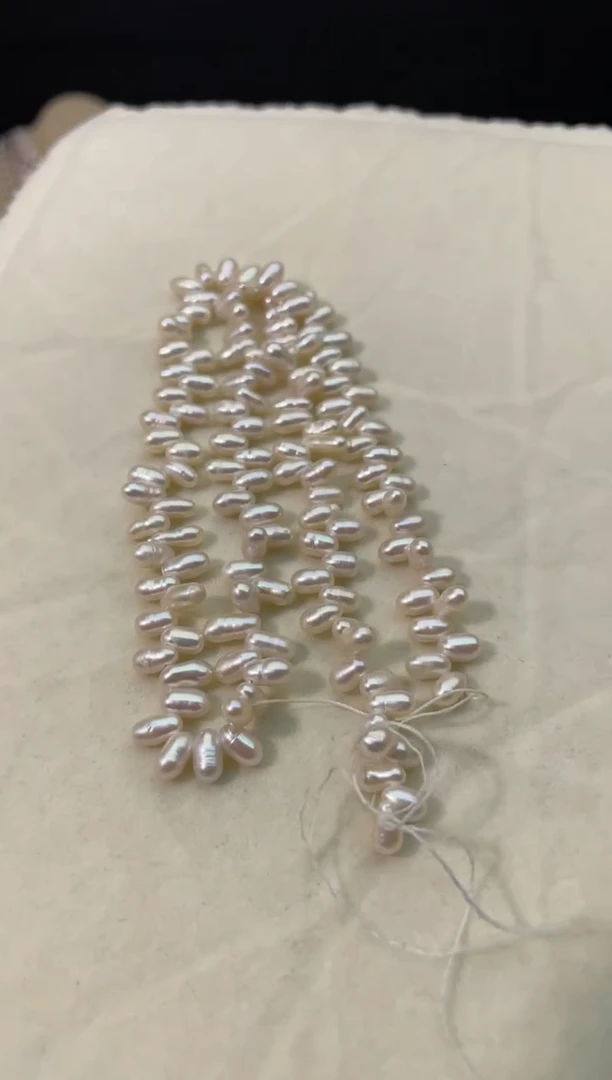 【闪购商品】淡水珍珠20未镶嵌强光*项链（冷光）