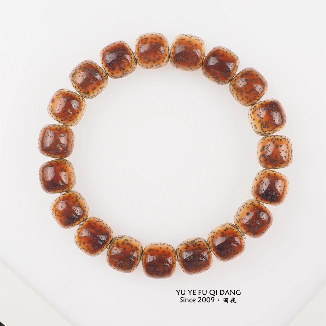 火烧云~天边一晚朝霞 海南细星 实星大尺寸星月菩提！