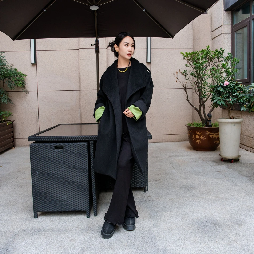 任同学同款春秋季双面绒套装女士舒适（不含风衣）