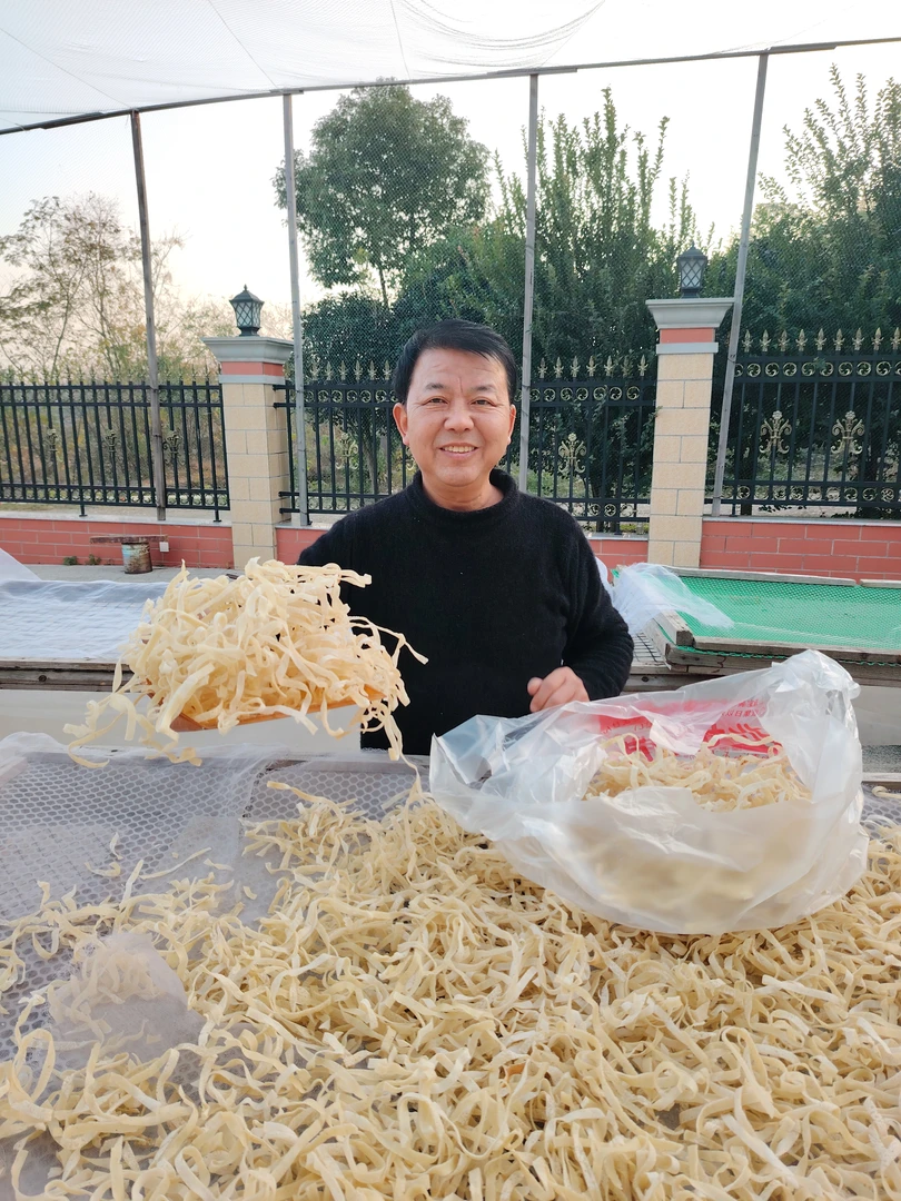 黄陂豆丝 手工豆丝 绿豆丝一箱5斤