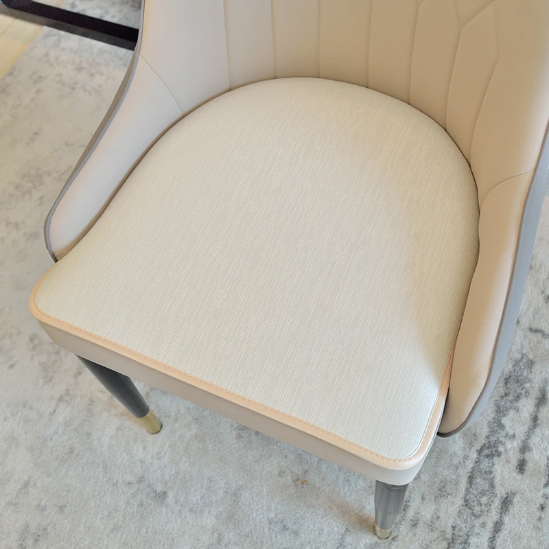 高档四季通用U型弧形马蹄形椅垫 轻奢现代餐桌椅防滑坐垫凳垫座垫