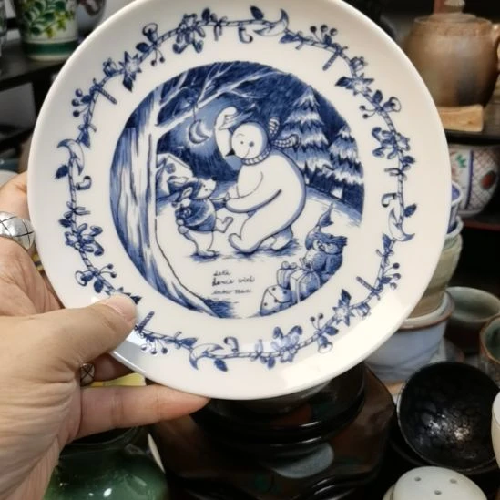 紫砂茶案陶瓷杯子碟子小碗