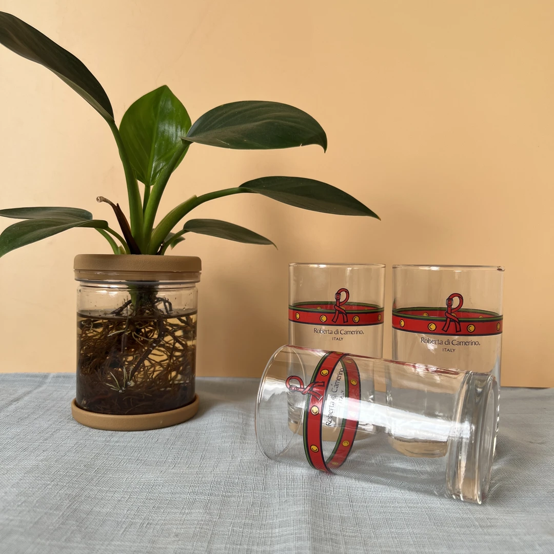 红腰带 诺贝达创意透明玻璃杯鸡尾酒杯 洋酒杯 家用冷水杯 果汁杯