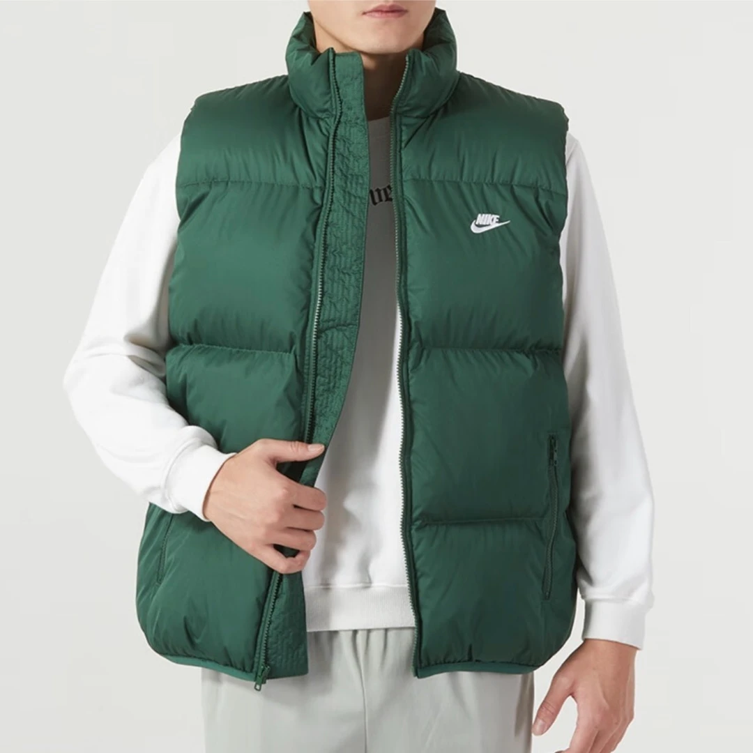 Nike/耐克男子AS M NK CLUB PUFFER VEST棉背心保暖马甲FB7374323