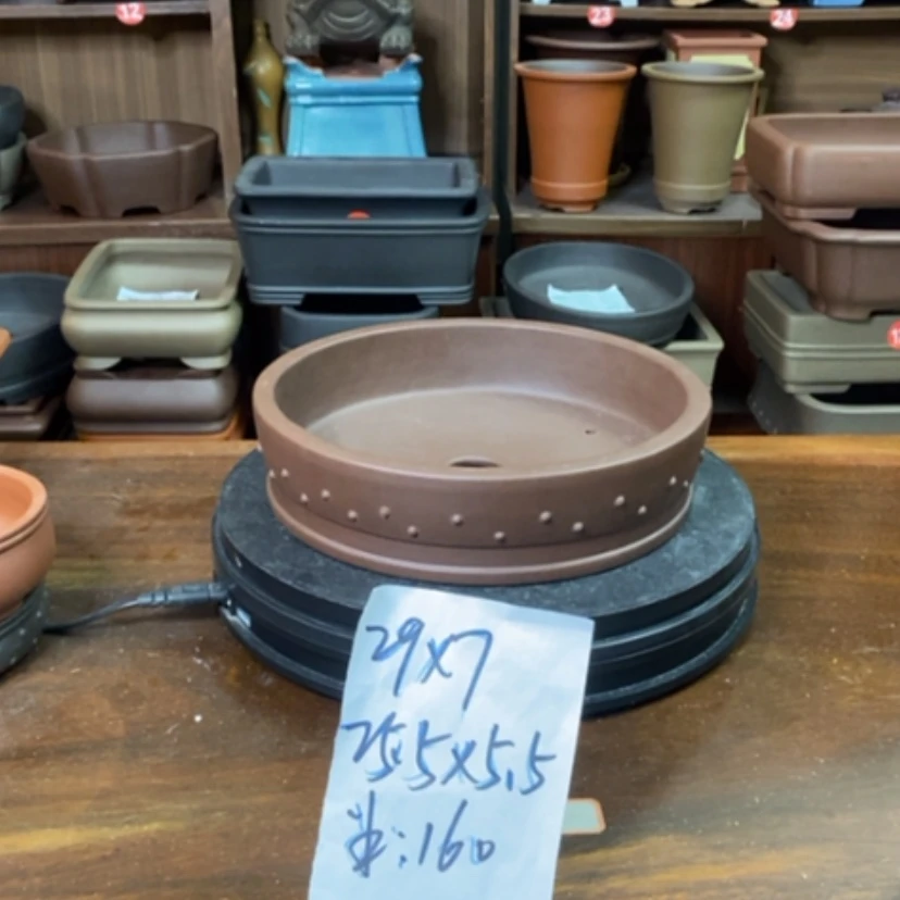 【闪购商品】紫砂花盆@***勒