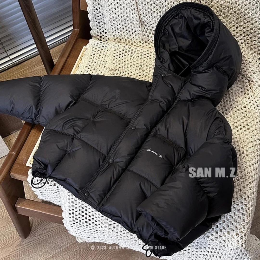 儿童棉服加绒加厚冬款男女宝宝连帽防寒保暖外套服超厚棉袄