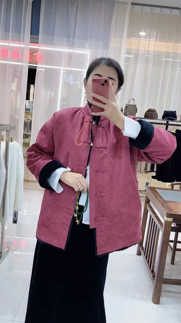 新中式女款国风外套