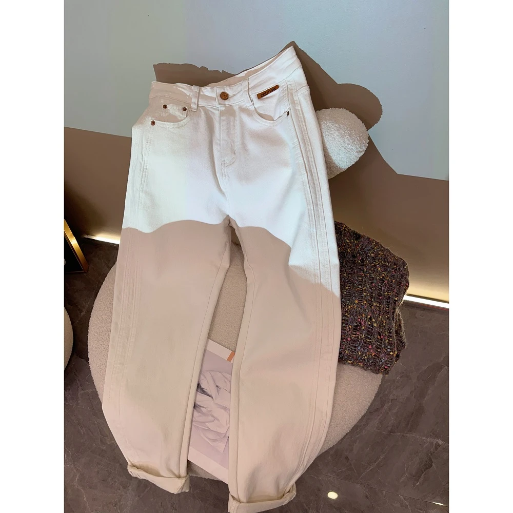 楚楚君~【显瘦白牛】K8311高腰休闲哈伦裤