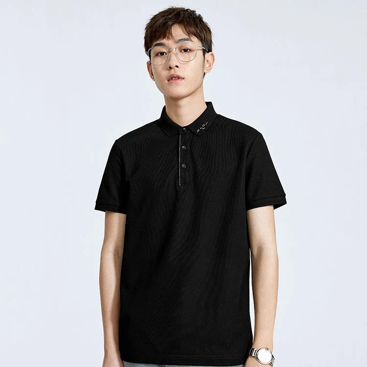 太平鸟男装短袖polo衫男潮牌T恤衫翻领休闲夏男士情侣BWCOE2101