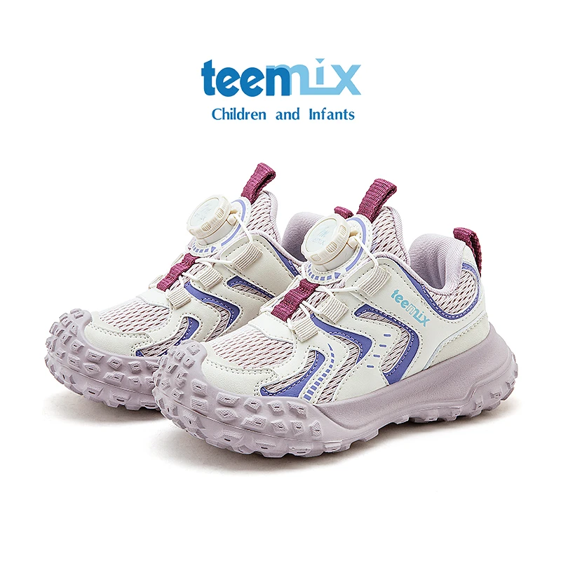 Teemix/天美意童鞋女童防滑中大童轻便秋季透气男童儿童运动鞋