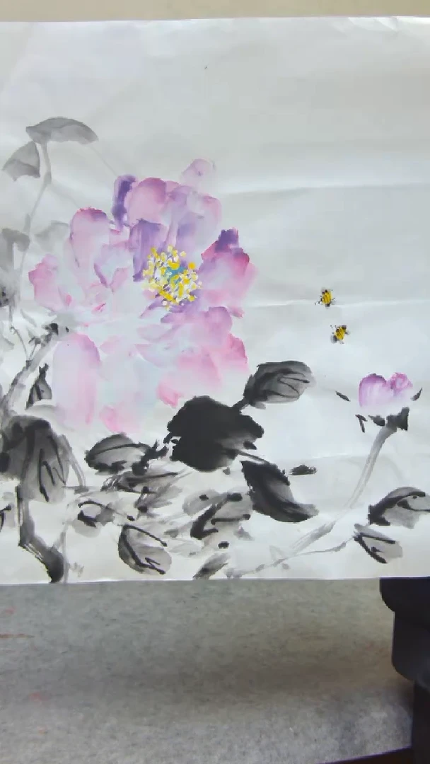 【闪购商品】绘画福利牡丹无装裱