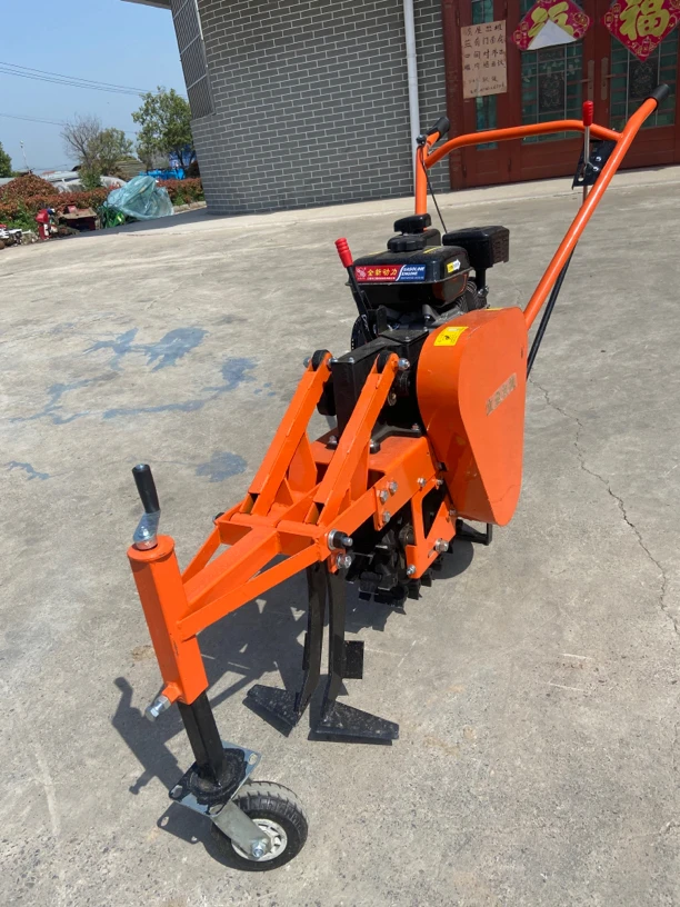 大马力 双变速箱两行大蒜收获机