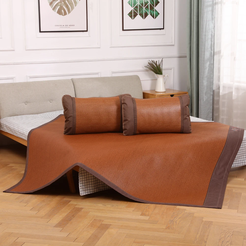 【双面亲肤三倍密度】夏季家用凉席藤席柔软亲肤可折叠高档凉席