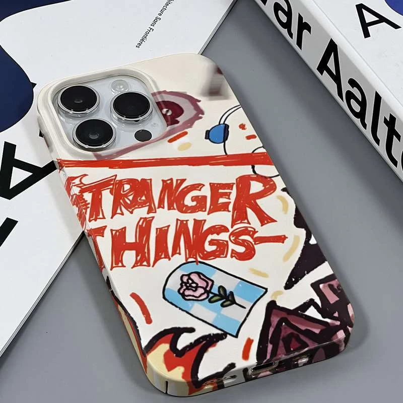 美式涂鸦苹果/iPhone14/15三星A34高级感手机壳全包外壳潮牌网红