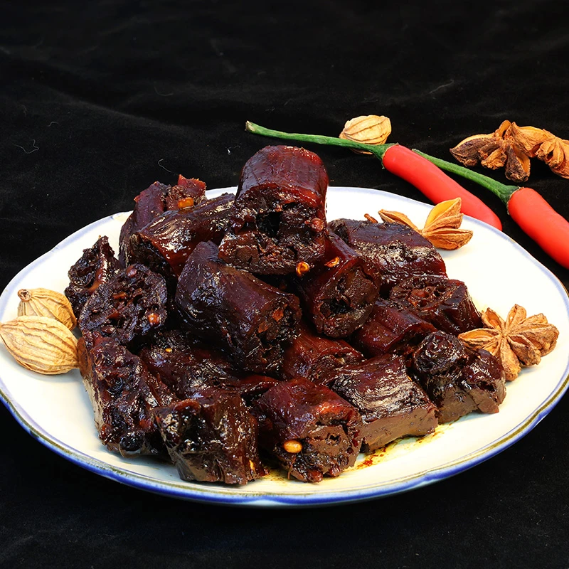 烽味酱鸭脖碳烤鸭脖卤味酱香四溢湖南特产酱脖休闲办公小吃零食