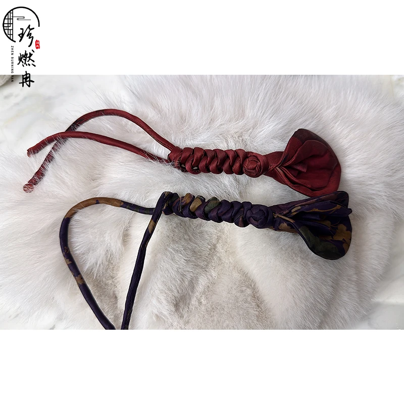 【珍珍优选】气质手工编织新中式复古百搭简约手作发夹P-96370