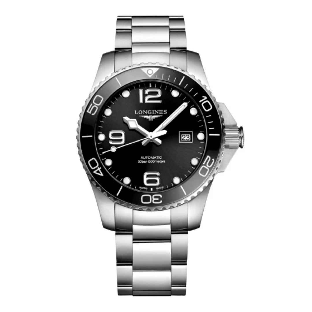 99新 Longines/浪琴 喜物/康卡斯L3.782.4.表径43/41黑色