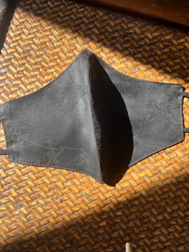 100%桑蚕丝香云纱口罩