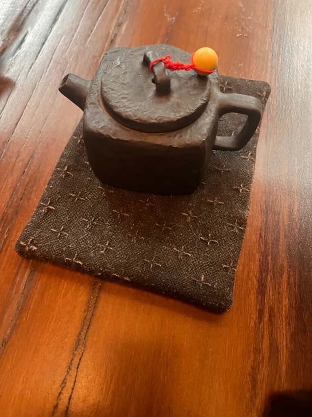 柞蚕丝香云纱茶席优雅设计高档茶具布艺