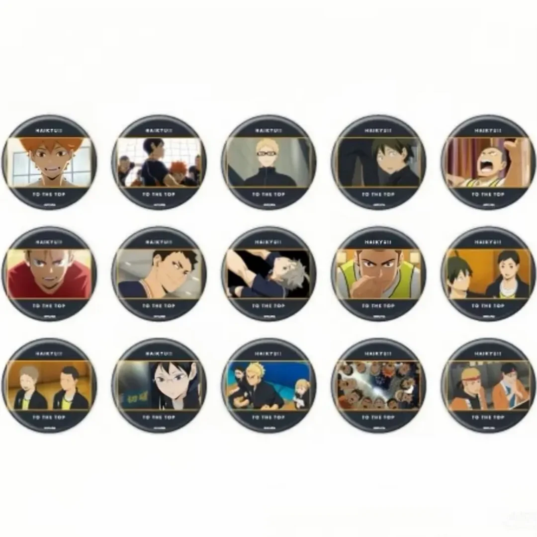 【大头咪】排球少年 A3 tv名场面吧唧 65mm 日谷现货