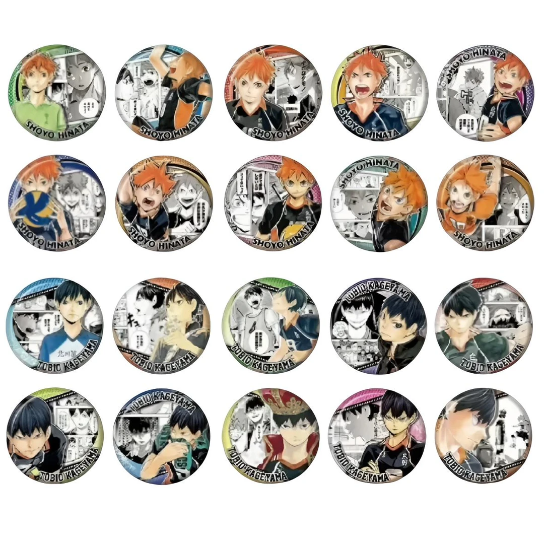 【大头咪】排球少年 日向影山个人池原画 吧唧 日谷现货 默认代拆