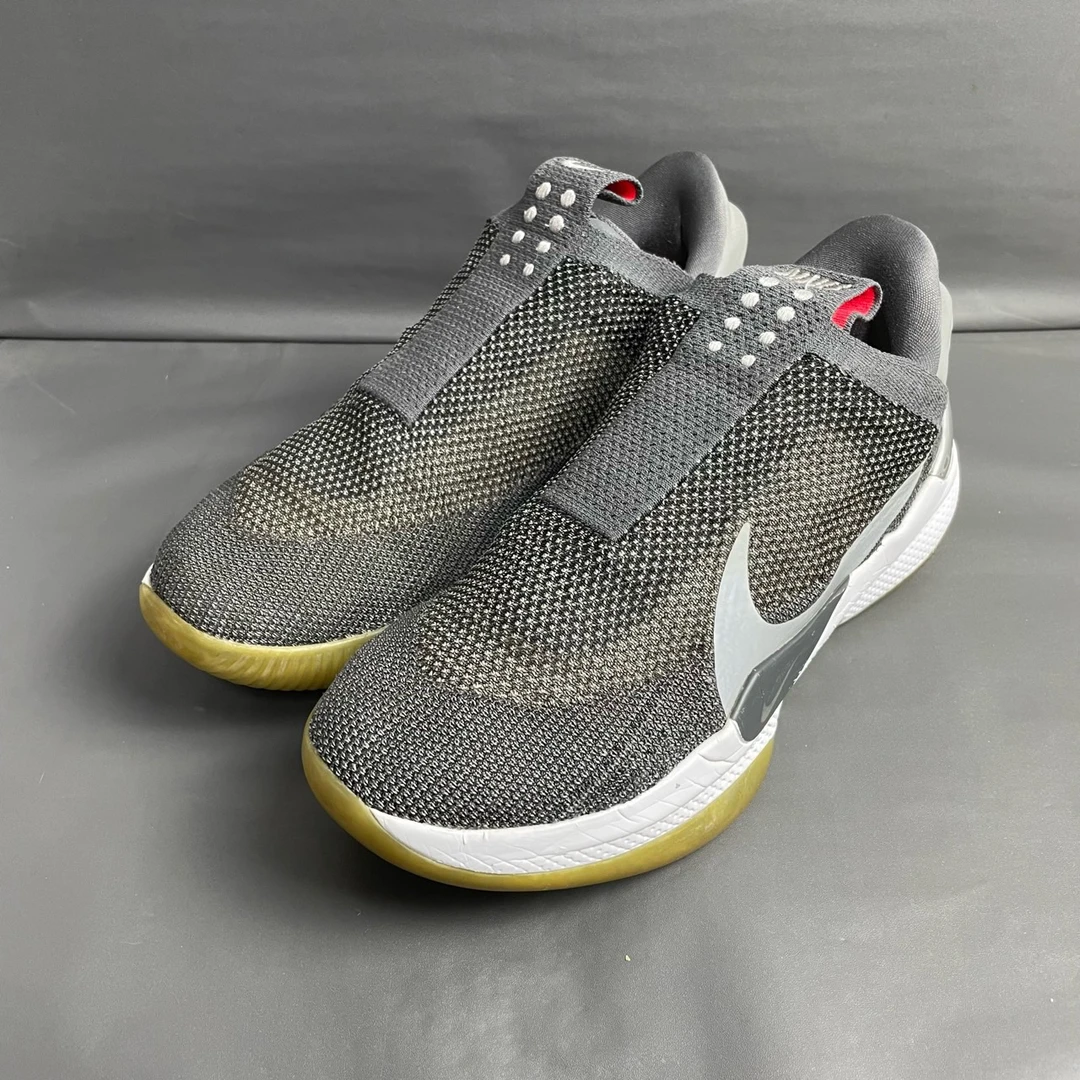 Nike Adapt bb灰黑自动系鞋带/ 43码/9新/无原盒 充电板有/ A1135