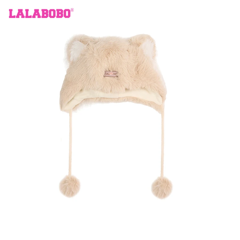 品牌定制小熊毛绒帽